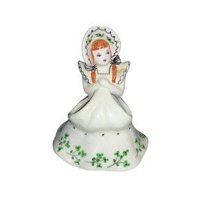 Girl  Lady Double Planter Vintage